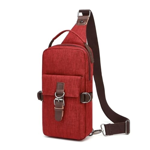 JXXUIRUIEEN Unisex Brusttasche Umhängetasche mit einem Riemen für Frauen Männer(Colour 5) von JXXUIRUIEEN