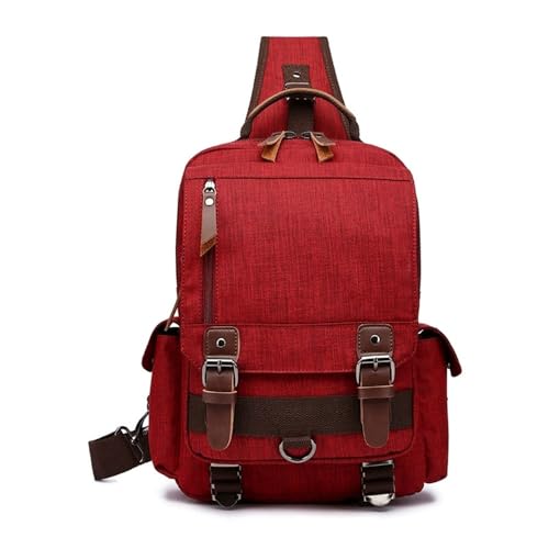 JXXUIRUIEEN Unisex Rucksack Umhängetasche für Frauen Männer(Colour 6) von JXXUIRUIEEN