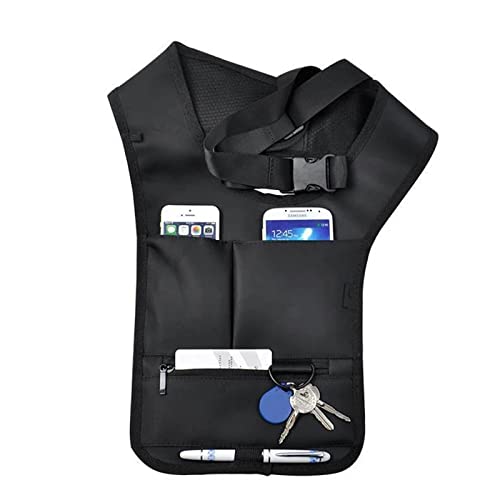 JXXUIRUIEEN Versteckte Pack Rucksack Reise-Organizer for Herren mit versteckter Unterarmtasche von JXXUIRUIEEN