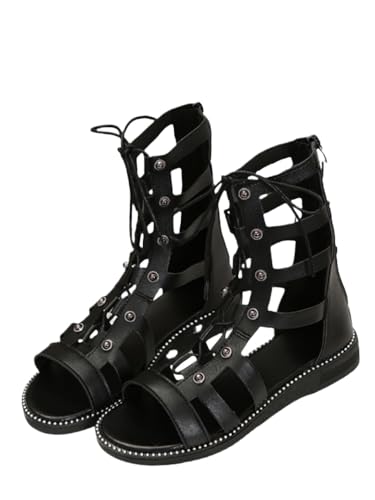 Damen Clogs Hausschuhe Gartenschuhe Sommer Hausschuhe Strandschuhe Sandalen, Mesh Hollow Out (37,schwarz) von JXpxbao