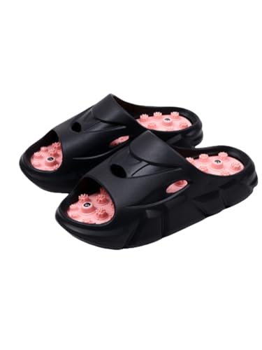 Damen Strandsandalen Outdoor-Sandalen Größe: 36-41 (41,Schwarzpulver) von JXpxbao