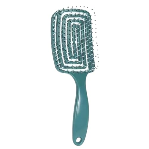 Haarbürste Ohne Ziepen Für Damen Und Herren - Entwirrbürste Auch Für Locken & Lange Haare - Profi Detangler-Bürste -Modischer Stylingkamm Massage Spiralfeder Haarbürsten (Farbe-2) von JXpxbao