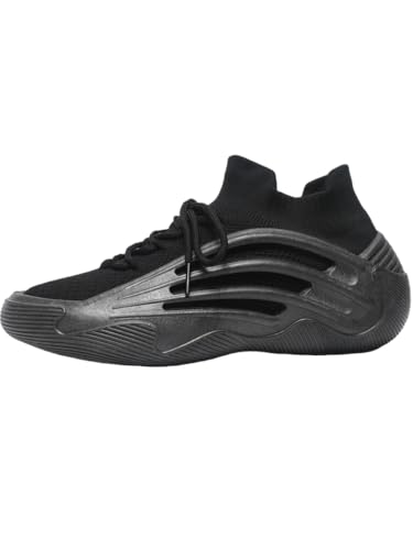 JXpxbao Chunky Turnschuhe Für Damen, Modische Plateau-Lässige Schuhe, Bequeme Keilabsatz Sneaker- Atmungsaktives Mesh (Schwarz,39) von JXpxbao