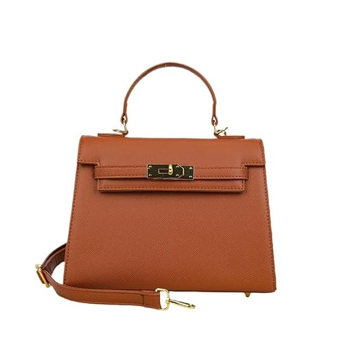 JXpxbao Damen Handtasche Umhängetasche Henkeltasche Schultertasche (Braun) von JXpxbao