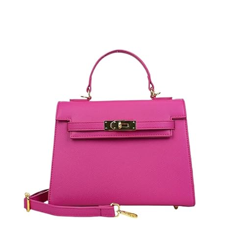 JXpxbao Damen Handtasche Umhängetasche Henkeltasche Schultertasche (Rosenrot) von JXpxbao