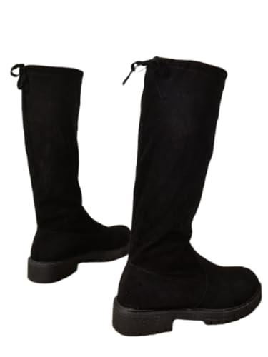 JXpxbao Damen Winterstiefel Hohe Schneestiefel Wasserdichte Klassisch (Schwarz,40) von JXpxbao