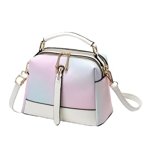 JXpxbao Handtasche Damen Mittelgroß Tasche Leder Henkeltasche Damen-Henkeltaschen Tote Bag Handtaschen Taschen Schultertaschen Umhängetasche (weiß) von JXpxbao