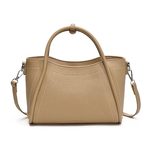 JXpxbao Handtasche Damen Mittelgroß Tasche Leder Umhängetasche Damen-Henkeltaschen Tote Bag Handtaschen Taschen Schultertaschen Umhängetasche Schultertasche (Khaki) von JXpxbao