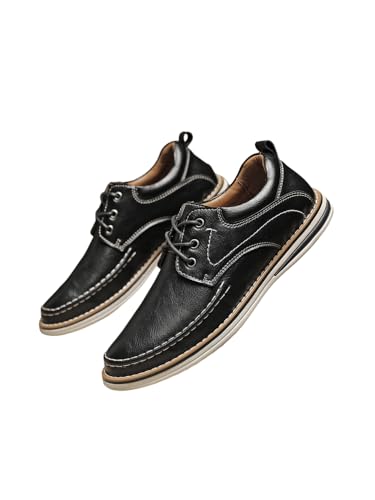 JXpxbao Herren Anzugschuhe Schnürschuhe Sneakers Moderne Klassische (41,schwarz) von JXpxbao
