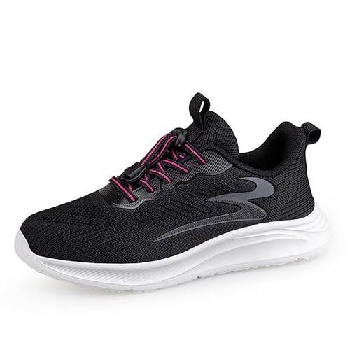 JXpxbao Herren Damen Sneaker Laufschuhe Sportschuhe Herren Turnschuhe Running Straßenlaufschuhe Sports Running Walkingschuhe Für Outdoor Fitness Gym - Viele Farben (Schwarz-D,40) von JXpxbao
