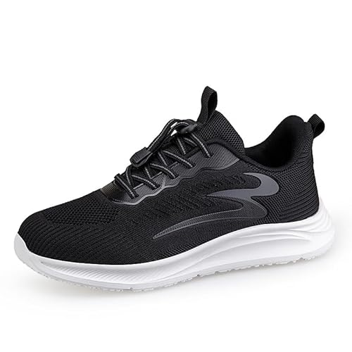 JXpxbao Herren Damen Sneaker Laufschuhe Sportschuhe Herren Turnschuhe Running Straßenlaufschuhe Sports Running Walkingschuhe Für Outdoor Fitness Gym - Viele Farben (Schwarz-H,42) von JXpxbao