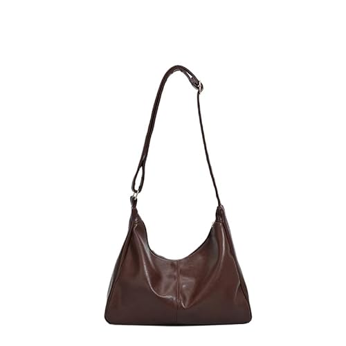 JXpxbao Hobo Taschen für Frauen Slouchy Tote Bag Soft Tasche Damen Schultertasche Umhängetasche Arbeit Alltag Handtaschen (Braun) von JXpxbao