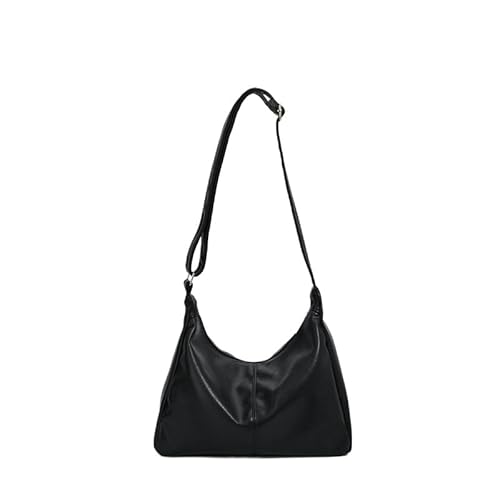 JXpxbao Hobo Taschen für Frauen Slouchy Tote Bag Soft Tasche Damen Schultertasche Umhängetasche Arbeit Alltag Handtaschen (schwarz) von JXpxbao