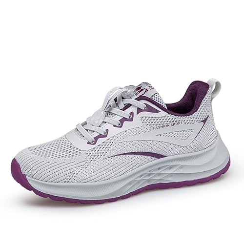 JXpxbao Laufschuhe Herren Damen Turnschuhe Sportschuhe Herren Turnschuhe Running Fitness Sneaker Outdoors Straßenlaufschuhe Sports Running Walkingschuhe - Viele Farben (Hellgrau,35) von JXpxbao