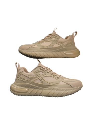 JXpxbao Laufschuhe Herren Extra Weite Sportschuhe Breite Fitnessschuhe Bequeme Sportschuhe bei Plantarfasziitis Fußschmerzen (41,Khaki) von JXpxbao