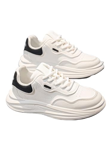 JXpxbao Laufschuhe Herren Extra Weite Sportschuhe Breite Fitnessschuhe Bequeme Sportschuhe bei Plantarfasziitis Fußschmerzen (41,Schwarz) von JXpxbao