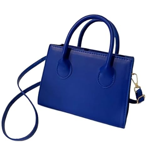 JXpxbao Mini Crossbody Taschen Für Frauen Mädchen Top Griff Clutch Handtasche (blau) von JXpxbao