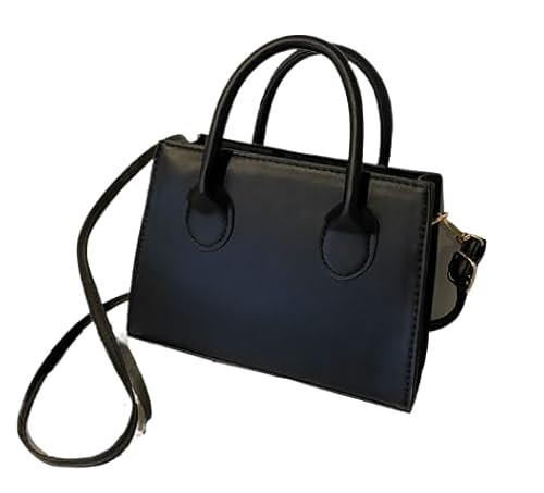 JXpxbao Mini Crossbody Taschen Für Frauen Mädchen Top Griff Clutch Handtasche (schwarz) von JXpxbao