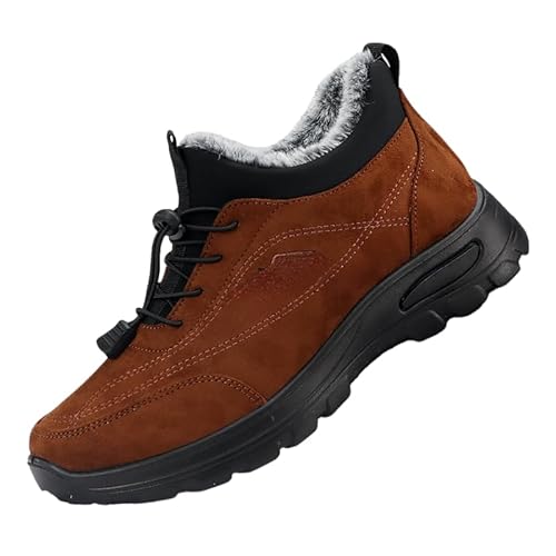 JXpxbao Orthopädische Schuhe Herren DamenWanderschuhe Unisex Zur Schmerzlinderung Hallux Valgus Ergonomischer Schuh (43,Kaffeefarbe 1) von JXpxbao