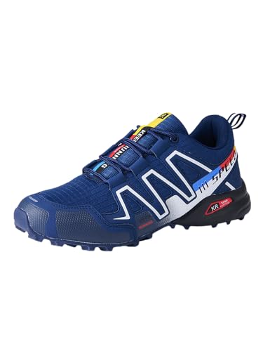 JXpxbao Orthopädische Wanderschuhe – Unisex, Orthopädische Unisex-Wanderschuhe Ergonomische Zur Schmerzlinderung Leicht, Atmungsaktiv Und rutschfest Für Hohen Wanderkomfort (Blaue Farbe,40) von JXpxbao
