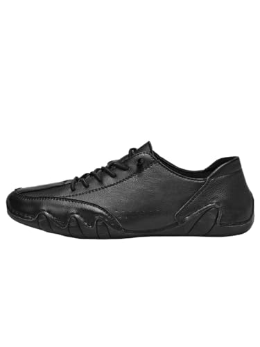 JXpxbao Retro Sneaker Herren Damen Schuhe Skateboardschuhe Laufschuhe Turnschuhe Mit Luftpolster Walkingschuhe Basketballschuhe Sportschuhe (43,schwarz) von JXpxbao