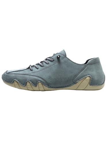 JXpxbao Retro Sneaker Herren Damen Schuhe Skateboardschuhe Laufschuhe Turnschuhe Mit Luftpolster Walkingschuhe Basketballschuhe Sportschuhe (45,Himmelblau) von JXpxbao
