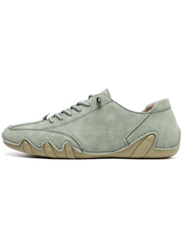 JXpxbao Retro Sneaker Herren Damen Schuhe Skateboardschuhe Laufschuhe Turnschuhe Mit Luftpolster Walkingschuhe Basketballschuhe Sportschuhe (48,Apfelgrün) von JXpxbao
