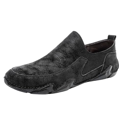 JXpxbao Retro Sneaker Herren Herren Laufschuhe Mode High Top Sneakers Freestyle Hi-Top Lässig Sportschuhe Wanderschuhe Hoch Turnschuhe Freizeitschuhe Fitness Hohe Schuhe (schwarz,45) von JXpxbao