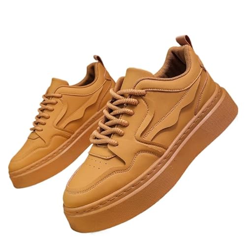 JXpxbao Schuhe Skateboardschuhe Laufschuhe Turnschuhe mit Luftpolster Walkingschuhe Basketballschuhe SportschuheTurnschuhe Leichtgewichts Sommerschuhe (41,Khaki) von JXpxbao