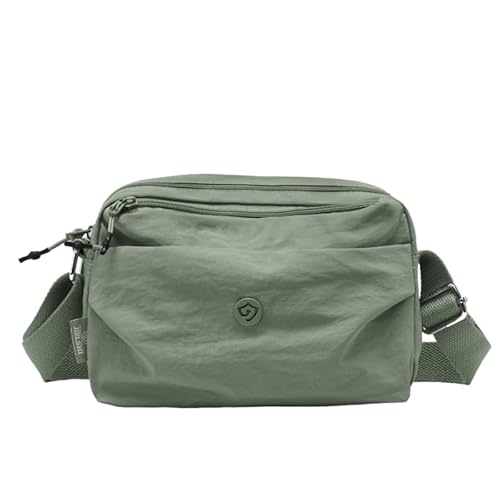 JXpxbao Umhängetasche Damen Mittelgroß Leichte Wasserabweisend - Kleine Umhängetaschen Damen Multi Pocket Tasche (Cyan) von JXpxbao