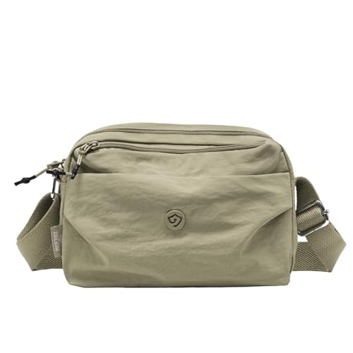 JXpxbao Umhängetasche Damen Mittelgroß Leichte Wasserabweisend - Kleine Umhängetaschen Damen Multi Pocket Tasche (Hellblau) von JXpxbao