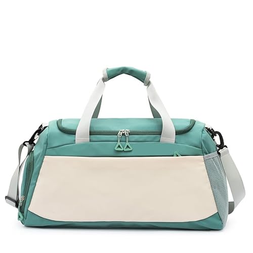 Sporttasche & Reisetasche Für Damen Und Herren - Mit Schuhfach & Nassfach - Tasche Für Sport, Fitness & Reisen - Trainingstasche, Gym Bag (Grün) von JXpxbao