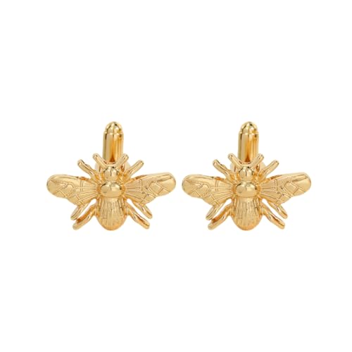 Manschettenknöpfe Für Herren 1 Paar Diamantbesetzte Bienen Manschettenknöpfe Herren French Hemd Anzug Manschettenknöpfe Armnadeln von JYHLSHO