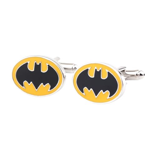 Manschettenknöpfe Für Herren 1 Paar Manschettenknöpfe In Batman-Form Manschettenknöpfe Für Herren Manschettenknöpfe von JYHLSHO