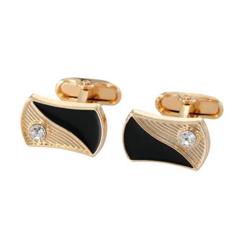 Manschettenknöpfe Für Herren 1 Paar Manschettenknöpfe Mit Goldenen Diamanten Manschettenknöpfe Für Herren Mit Französischem Hemd Manschettenknöpfe Für Herren 1 Paar Manschettenknöpfe Mit Goldenen Diamanten Manschettenknöpfe Für Herren Mit Französischem Hemd von JYHLSHO