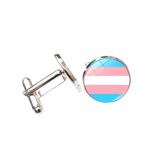 Manschettenknöpfe Für Herren 1 Paar Runde Regenbogenfarbene Manschettenknöpfe Manschettenknöpfe Für Herren Mit Französischem Hemd Manschettenknöpfe Für Herren 1 Paar Runde Regenbogenfarbene Manschettenknöpfe Manschettenknöpfe Für Herren Mit Französischem Hemd von JYHLSHO