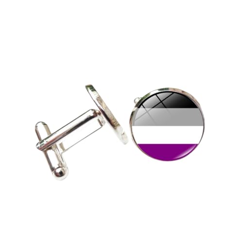 Manschettenknöpfe Für Herren 1 Paar Runde Regenbogenfarbene Manschettenknöpfe Manschettenknöpfe Für Herren Mit Französischem Hemd Manschettenknöpfe Für Herren 1 Paar Runde Regenbogenfarbene Manschettenknöpfe Manschettenknöpfe Für Herren Mit Französischem Hemd von JYHLSHO