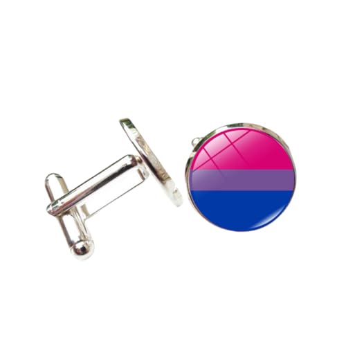 Manschettenknöpfe Für Herren 1 Paar Runde Regenbogenfarbene Manschettenknöpfe Manschettenknöpfe Für Herren Mit Französischem Hemd Manschettenknöpfe Für Herren 1 Paar Runde Regenbogenfarbene Manschettenknöpfe Manschettenknöpfe Für Herren Mit Französischem Hemd von JYHLSHO