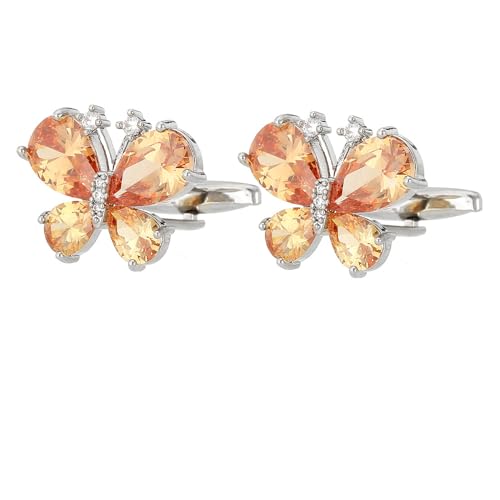 Manschettenknöpfe Für Herren 1 Paar Schmetterling Diamant Zirkon Manschettenknöpfe Herren Französisches Hemd Anzug Manschettenknöpfe Manschettenknöpfe Für Herren 1 Paar Schmetterling Diamant Zirkon Manschettenknöpfe Herren Französisches Hemd Anzug Manschettenknöpfe von JYHLSHO