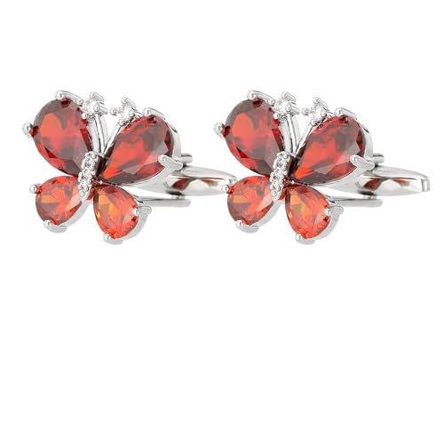 Manschettenknöpfe Für Herren 1 Paar Schmetterling Diamant Zirkon Manschettenknöpfe Herren Französisches Hemd Anzug Manschettenknöpfe Manschettenknöpfe Für Herren 1 Paar Schmetterling Diamant Zirkon Manschettenknöpfe Herren Französisches Hemd Anzug Manschettenknöpfe von JYHLSHO