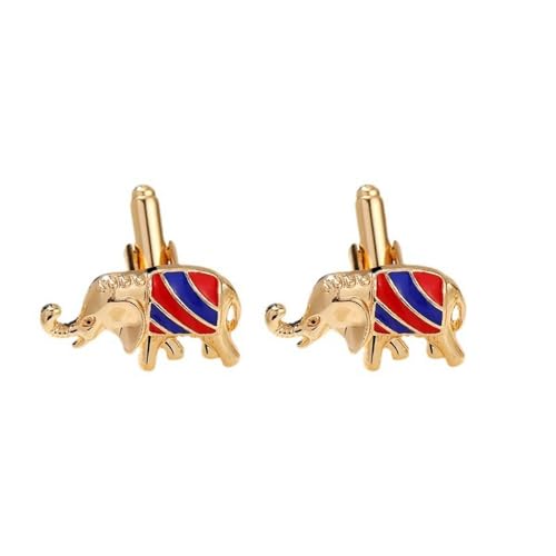 Manschettenknöpfe Für Herren Ein Paar Baby Elefant Pinguin Manschettenknöpfe Herren Und Damen Business Französisch Hemd Anzug Manschettenknöpfe Armnadeln von JYHLSHO