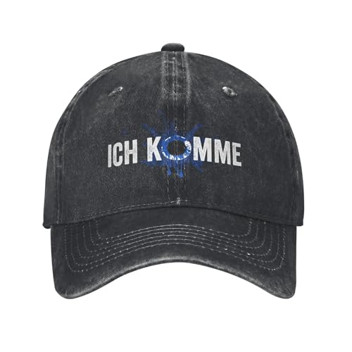 JYKJUEDZ Basecap „Erika Vikman Ich Komme Eurovision Song“ Baseball Vintage Distressed Denim Kopfbedeckung Herren Damen Outdoor Reise Geschenk von JYKJUEDZ