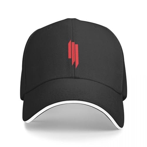 JYKJUEDZ Basecap Skrillex Logo niedlich Neu bei Herren Damen von JYKJUEDZ