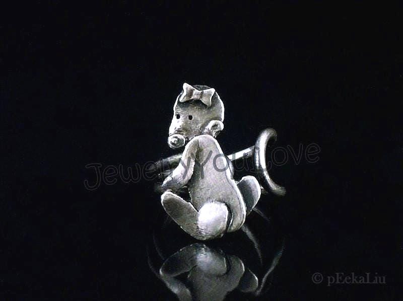 Handgemachte Sterling Silber Baby Ring - Emily Handgemachte Sterling Silber Baby Ring - Emily von JYLbyPeekaliu