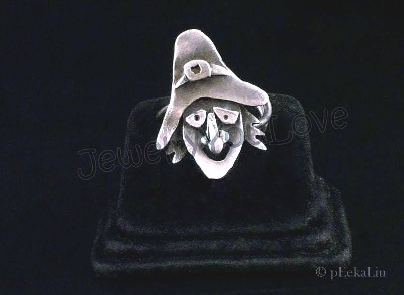 Handgemachte Sterling Silber Hexe Ring - Maggie Handgemachte Sterling Silber Hexe Ring - Maggie von JYLbyPeekaliu