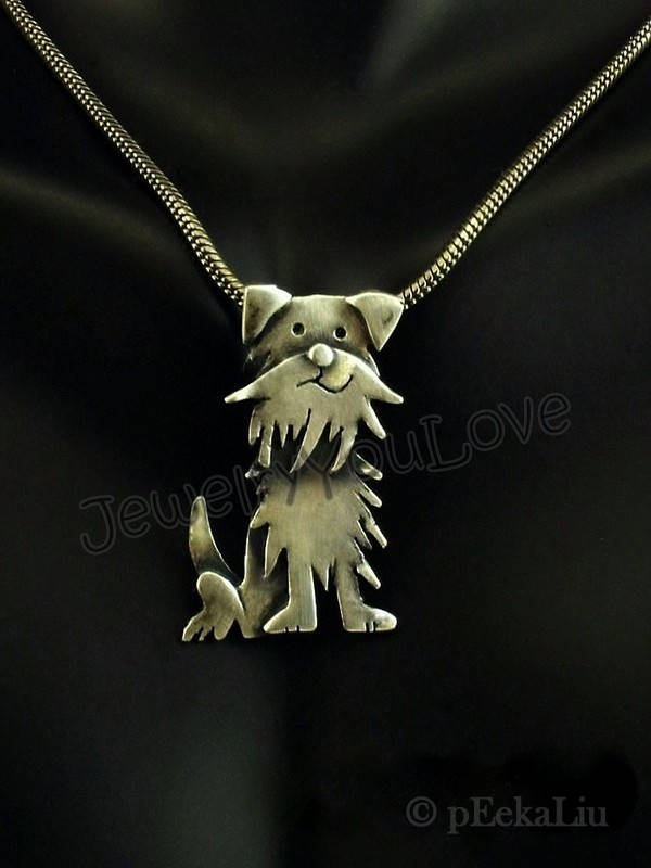 Handgefertigte Sterling Silber Halskette - Pumkin Handgefertigte Sterling Silber Halskette - Pumkin von JYLbyPeekaliu