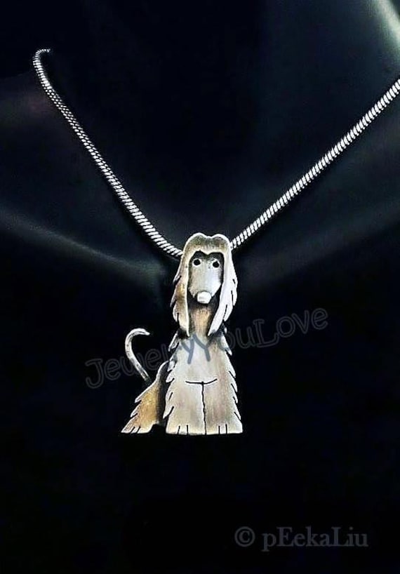 Handgemachte Sterling Silber Afghane Halskette - Cher Handgemachte Sterling Silber Afghane Halskette - Cher von JYLbyPeekaliu