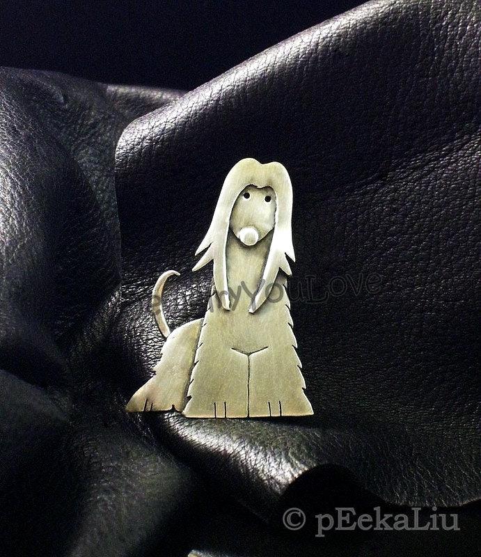 sterling Silber Afghane Brosche - Cher von JYLbyPeekaliu