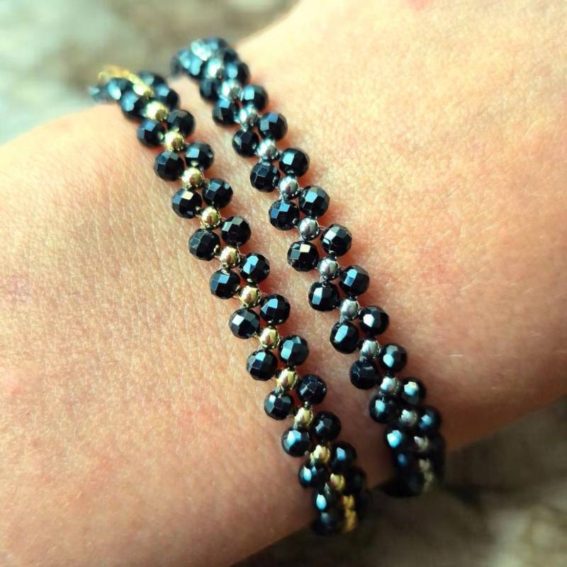 Spinell Armband Mit 14K Goldperlen Oder Edelstahl Perlen, Verschluss Und Verlängerung, Edelstein Perlen Schmuck | Spiritueller Spinell Armband Mit 14K Goldperlen Oder Edelstahl Perlen, Verschluss Und Verlängerung, Edelstein Perlen Schmuck | Spiritueller von JYNEshop
