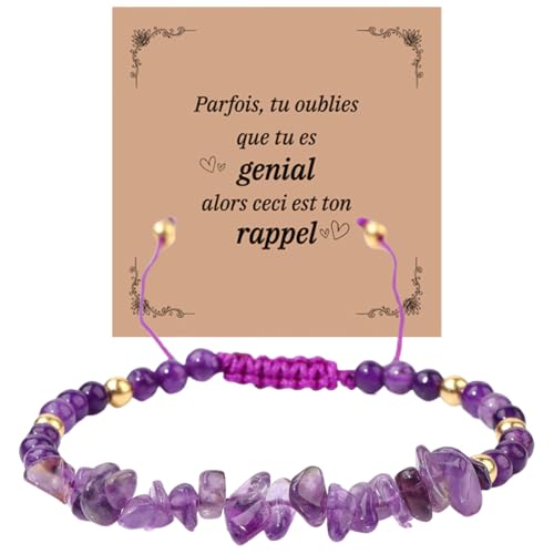 Geschenk Frau Armband Frau Naturstein Armband Frau, Geschenkidee Frau Teenager Mädchen Weihnachtsgeschenk Geburtstagsgeschenk Frau Geschenk für Meisterin Mama Schwester Freundin Kolleginnen von JYNVO